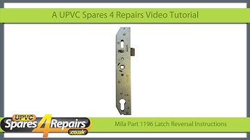 Mila Door Lock Case (Coldseal Match) Latch Reversal