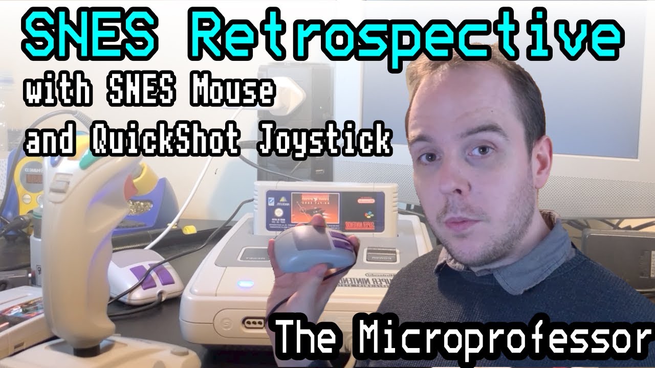 Playing SNES games with mouse, joystick, and controller! Super Nintendo Retrospective