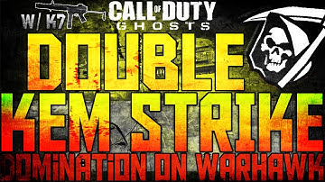 COD Ghosts: Double KEM On Warhawk w/ K7!