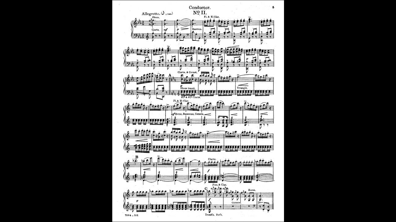 Ballet Egyptien Ballet Egipcio - Alexandre Luigini Arr. L. P. Laurendau