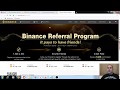 Bitcoin биржа Binance регистрация и реферальная партнерская ссылка