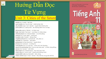 Hướng Dẫn Đọc TỪ VỰNG  - Unit 3: Cities of the future - Tiếng Anh Lớp 11
