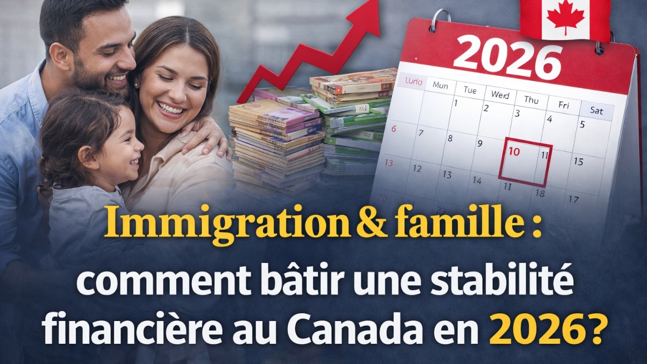 Comment Bâtir une stabilité financière au canada en 2026 - Immigration et famille