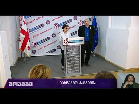 #არჩევნები2020 საარჩევნო კამპანია