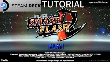 Super Smash Flash 2 Steam Deck Tutorial!