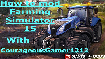 Farming Simulator 15 (how to mod) WORKS!! EASY!!!