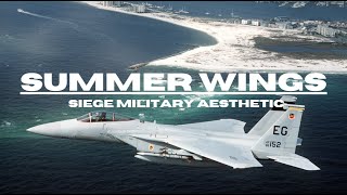 Summer Wings F-15A Eagle Siege Military Aesthetic