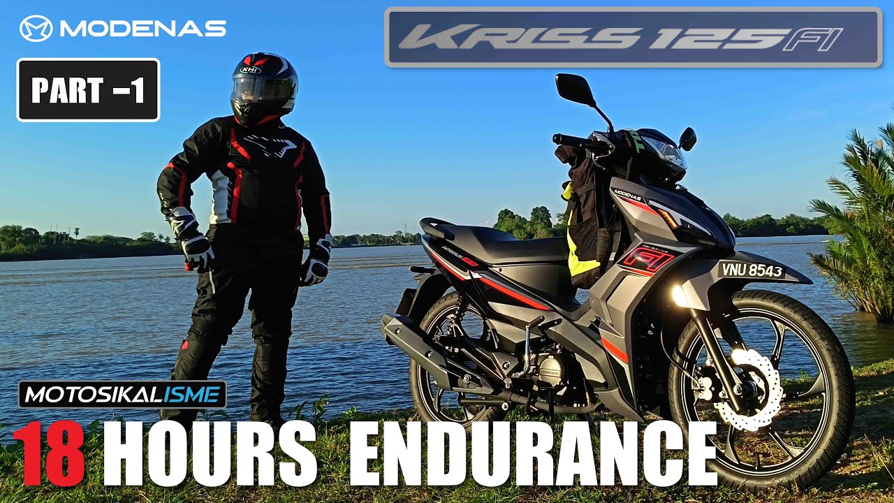 PART 1 | MODENAS KRISS 125FI | 18 HOURS ENDURANCE RIDE