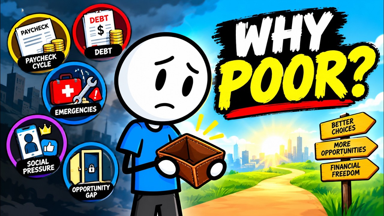 Stay Poor Why Poor People Stay Poor: 5 Traps Keeping Them Stuck - YouTube