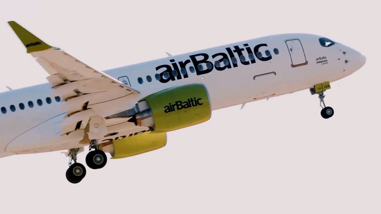 Air Baltic Reflects On First Year Of Flying The Bombardier Cs300 Airbus Airliner Aintv Youtube