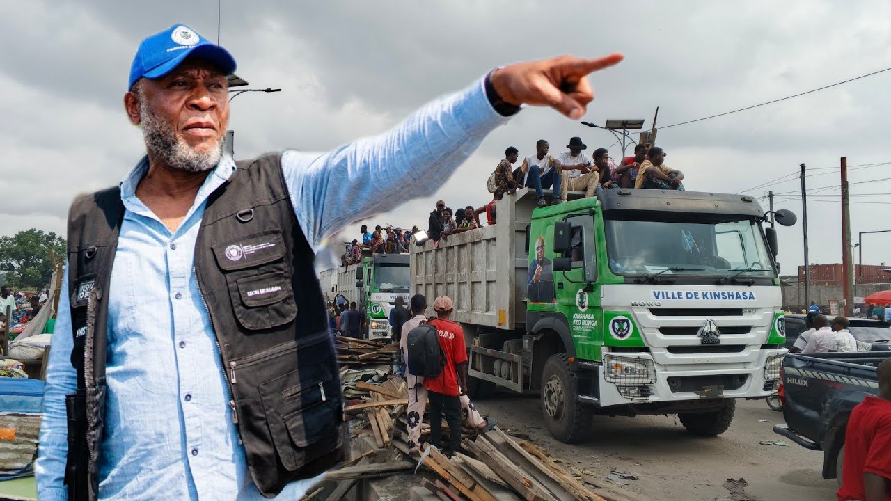 ESPOIR POUR PAKADJUMA ✨ Léon Mulumba conduit les opérations de relogement