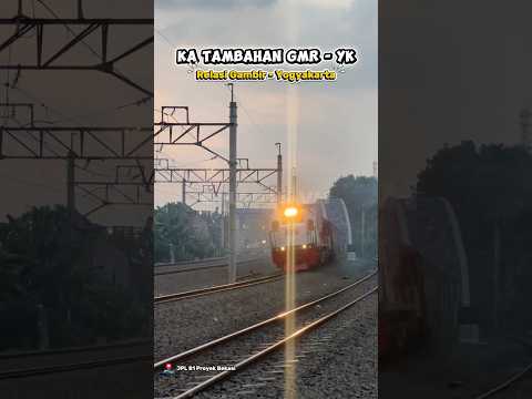 KA Tambahan GMR-YK (7008C) menggunakan lokomotif dinas CC 204 03 07 milik Depo Yogyakarta⁉️🔥📸
