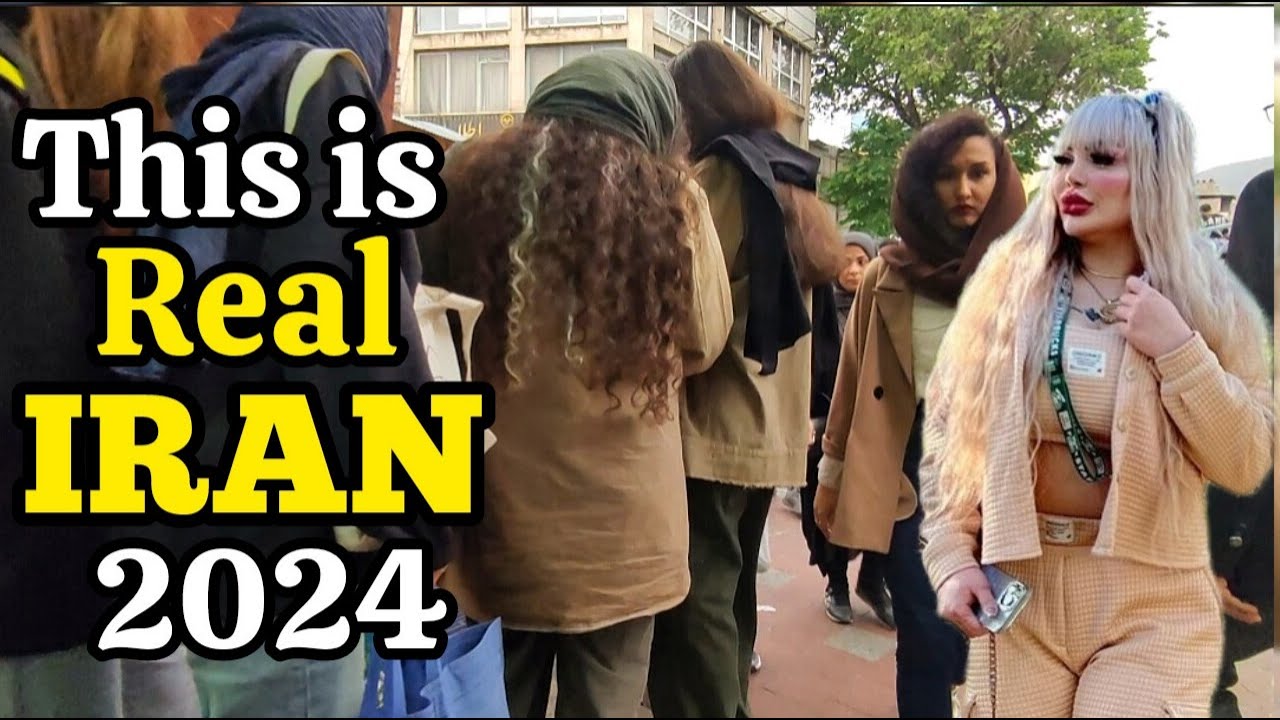 Inside IRAN 2024 walking Tour on West of Tehran 4k ایران - YouTube