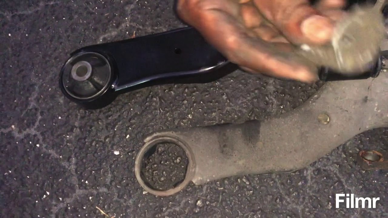 2003-2008 Hyundai Tiburon lower control arm replacement - YouTube