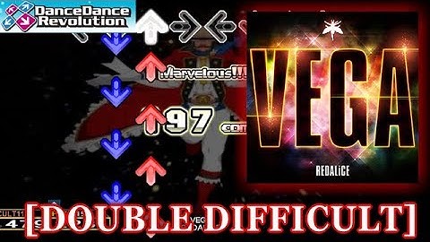 【DDR 2014】 VEGA [DOUBLE DIFFICULT] 譜面確認＋クラップ