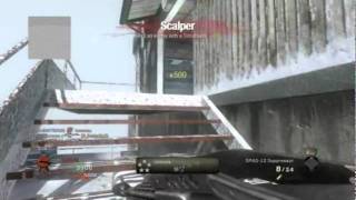 CoolMATRIX666 - Black Ops Game Clip - Summit - Team Deathmatch - Tomahawk Deflection Kill