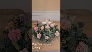Pink Centrepiece floral arrangement #centerpiece #poolnoodle #floralarrangement #fauxflowers Pink Centrepiece floral arrangement #centerpiece #poolnoodle #floralarrangement #fauxflowers