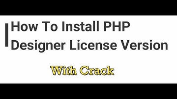 php Designer 8 Full Installation With Crack | Life Time