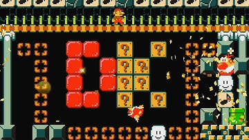 Super Mario Maker 2 - Endless Mode Part 2 - Donkey Kong 64 Music Level - No Commentary Gameplay