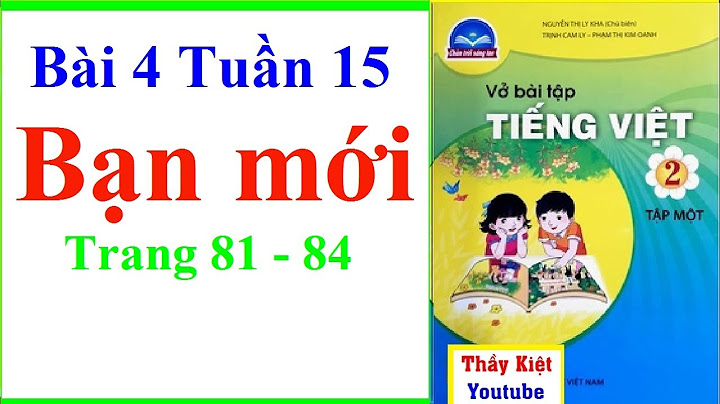 Vở bài tập tiếng việt lớp 2 trang 81 năm 2024