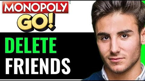 HOW TO DELETE FRIENDS ON MONOPOLY GO! (GENIUS WAY)