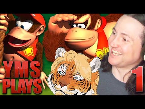 YMS PLAYS: Donkey Kong Country (Part 1) (MEMBERS UNCENSORED VERSION)