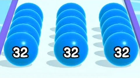 Ball Run 2048 - All level Gameplay Walkthrough Android iOS part 28