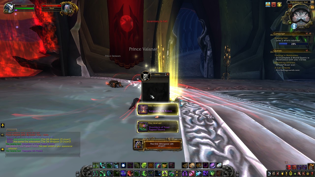 World Of Warcraft Prince Valanar