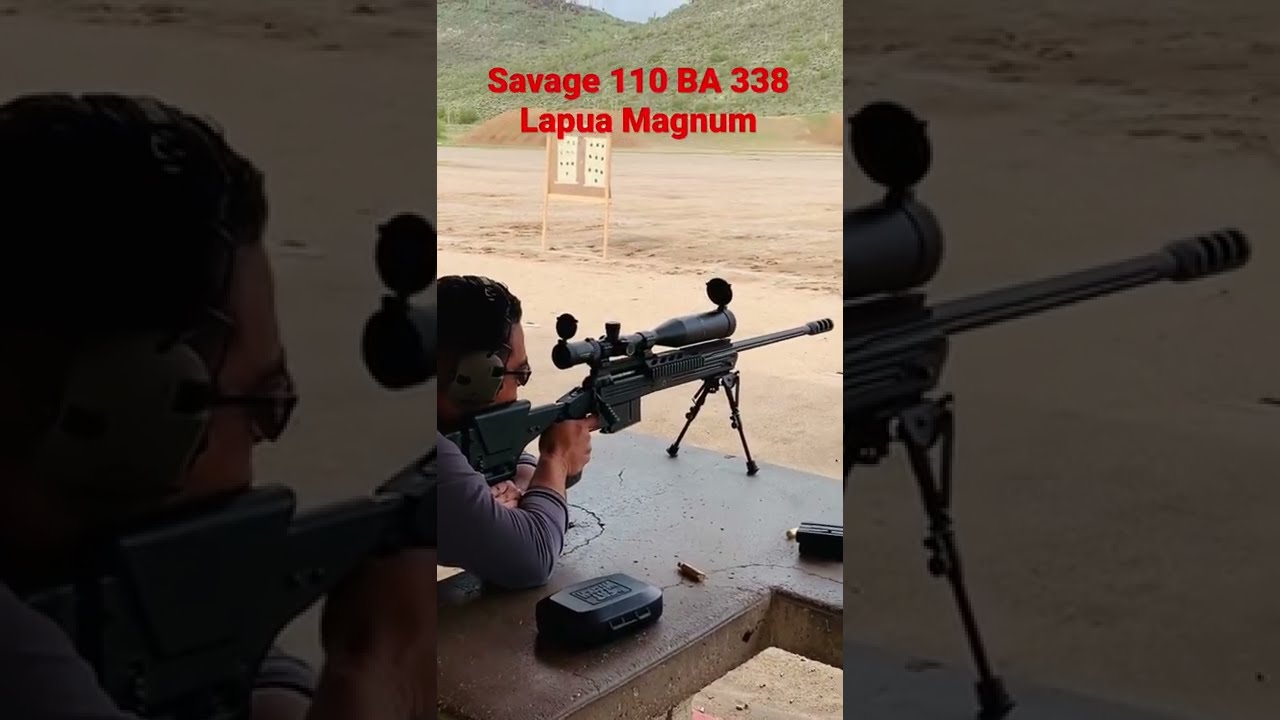 Savage BA 110 338 Lapua Magnum