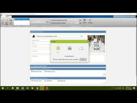 Como convertir un ejecutable sin programas Matlab