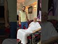 لما جدك يعلمك التمرين