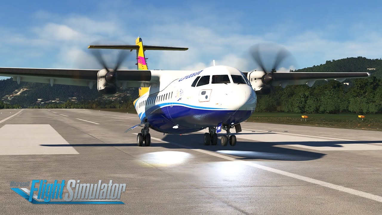 MSFS | Caribbean Ops | ATR 42-600 | InterCaribbean Airways | Tortola - Dominica