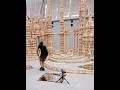 This Girl Started The Most Epic Domino Crash Ever 😭#shorts