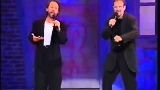 Robin Williams and Billy Crystal - Comic Relief by josh burns 4,774 views 9 years ago 3 minutes, 10 seconds