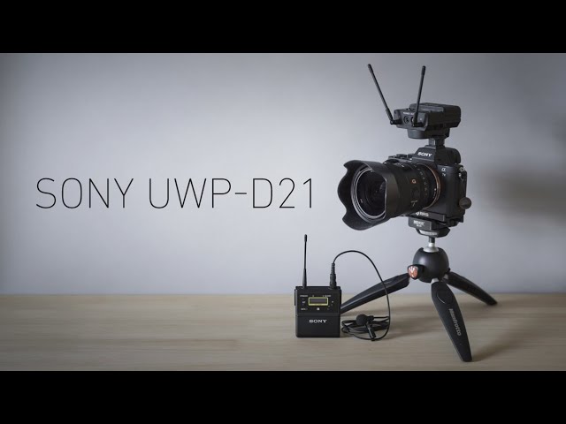 ソニーワイヤレスピンマイク SONY UWP-D21 ／ SMAD-P5 開封レビュー【a7iiで使ってみる】