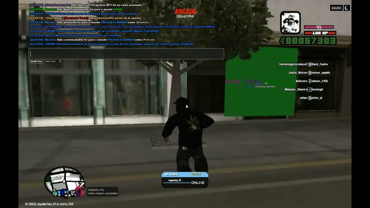 Data samp PC fraco +200fps