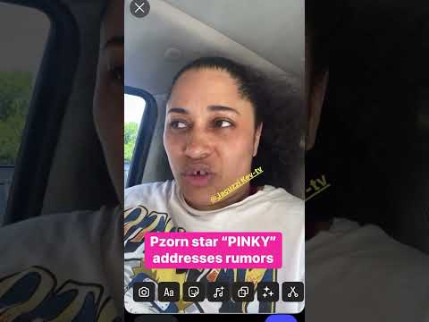 Pzorn Star Pinky Addresses Rumors Pinky