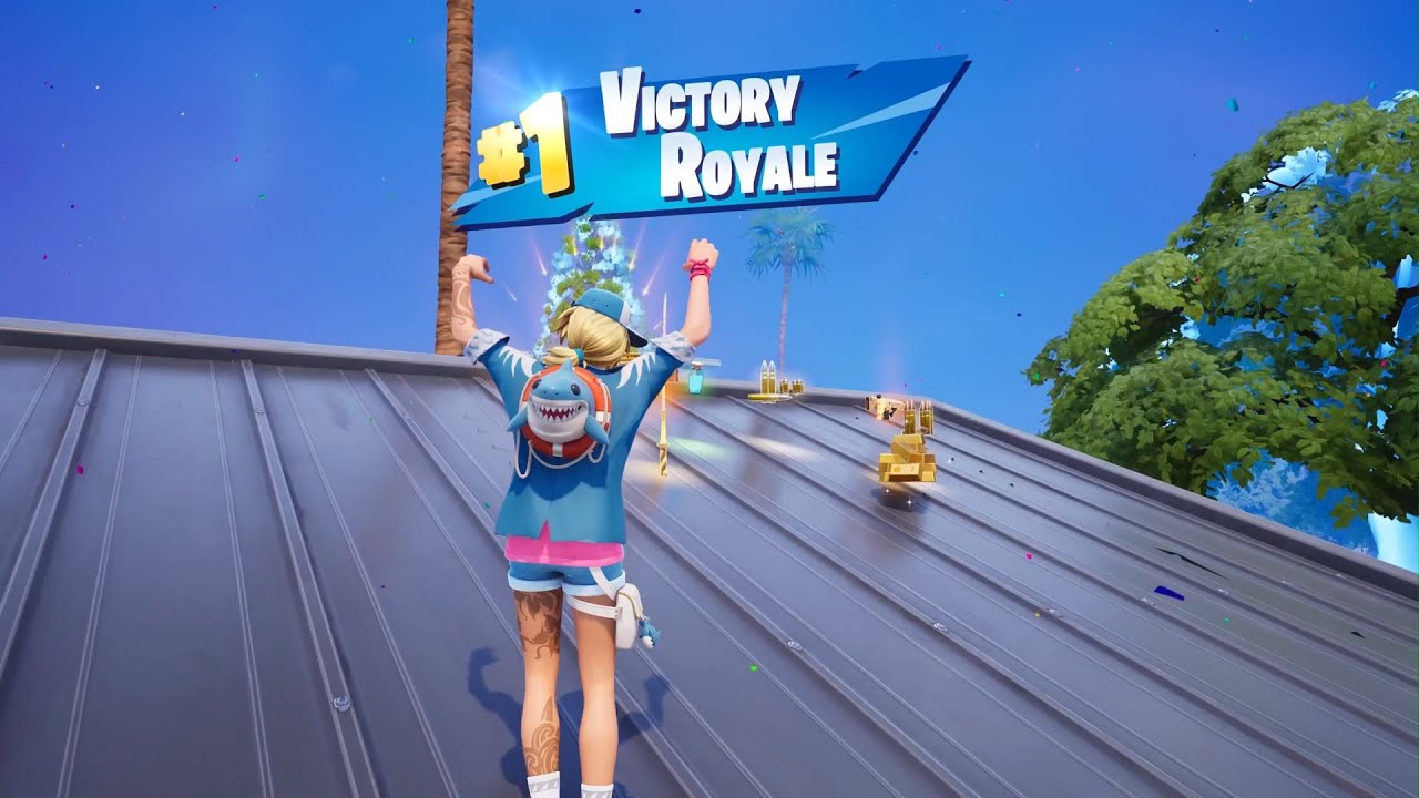 MALIBU (SHAKA SURFIN' PACK) Skin Solo Gameplay in FORTNITE!