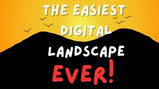 The easiest digital painting ever. |SKETCHBOOK APP| LANDSCAPE screenshot 4