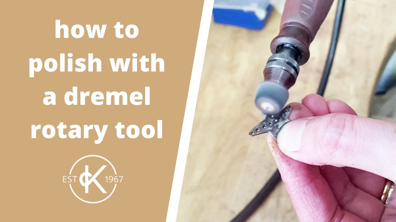 How To Polish With A Dremel Rotary Tool, Metalsmithing Tips