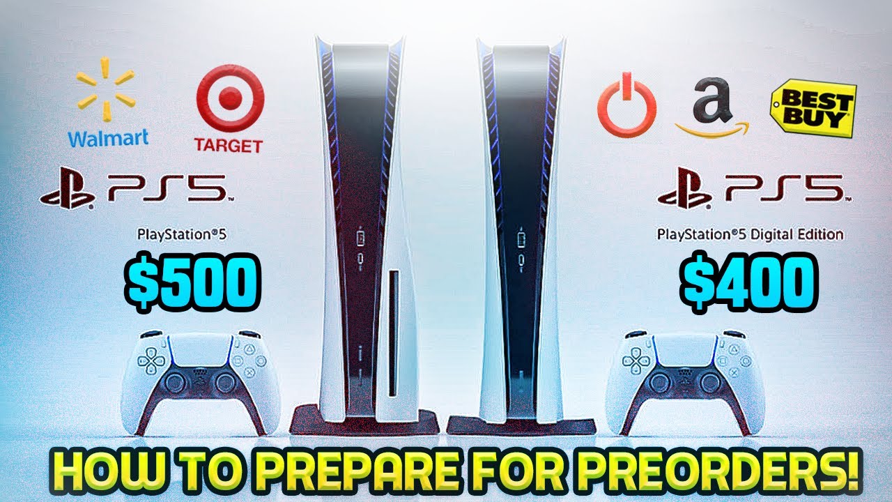 HOW TO PREPARE FOR PS5 PREORDERS! BEST WAY TO BEAT THE BOTS PS5