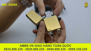 Bật lửa xăng đá Zorro Z5000 đẹp thời trang chất lượng tốt | Ambe.vn