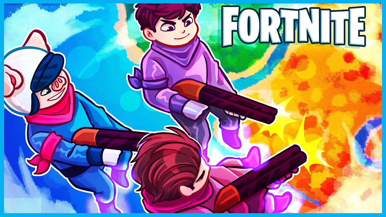 Дробовик Даб + Парящие рывки = Бесконечный ПОЛЕТ в Fortnite, Глава 4...