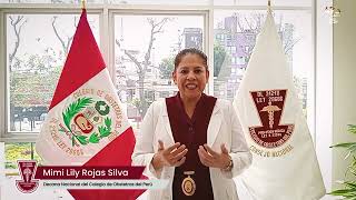 🔴#UNMSM Saludo de Mimi Lily Rojas Silva, Decana Nacional del Colegio de Obstetras del Perú