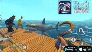 Raft® Multiplayer: Survival Gameplay Walkthrough Part 1 (Android & iOS)