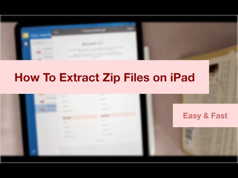 How To Extract Zip File on iPad