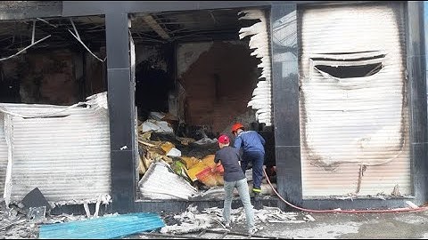 Một trong 7 người mắc kẹt tại đám cháy ở TP.HCM tử vong