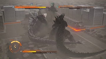 GODZILLA PS4: Godzilla 2014 vs SpaceGodzilla vs Heisei Godzilla