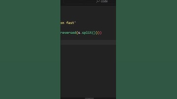 Reverse the Words in a Sentence in Python  #coding #python #programming