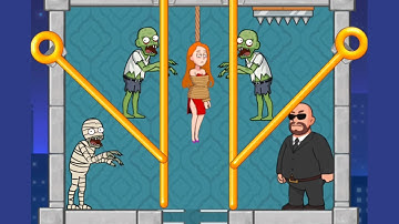 Cut The Rope Save The Girl Puzzle Spy New Gameplay Level 530-538 ♡ Mobile Game